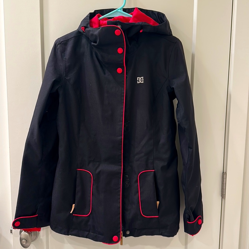 DC snowboard/snow/“winter jacket - water repellent, black -XS